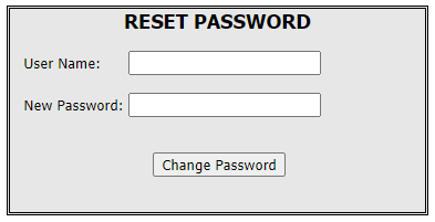 Password Reset Box 2